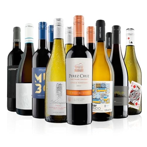 Image of Virgin Wines - Premium Mixed Wine Selection - 12 bottles (75cl) - luxury red and white wine from Argentina, Chile, France, Portugal, Italy and more