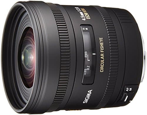 Image of Sigma 4.5mm F2.8 EX DC HSM Circular Fisheye Lens for Nikon Digital SLR cameras