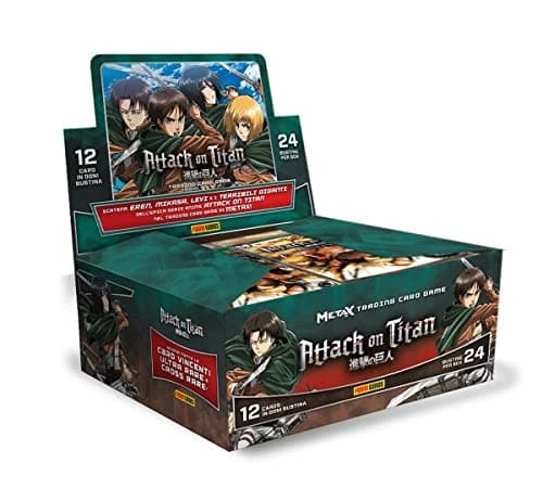 Image of Panini Attack on Titan Box of 24 (Pockets of 12 Cards), 004632BOX24FGD