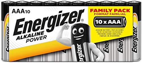Image of Energizer Family Pack - Non-Rechargeable Batteries - Alkaline 10 AAA Pack