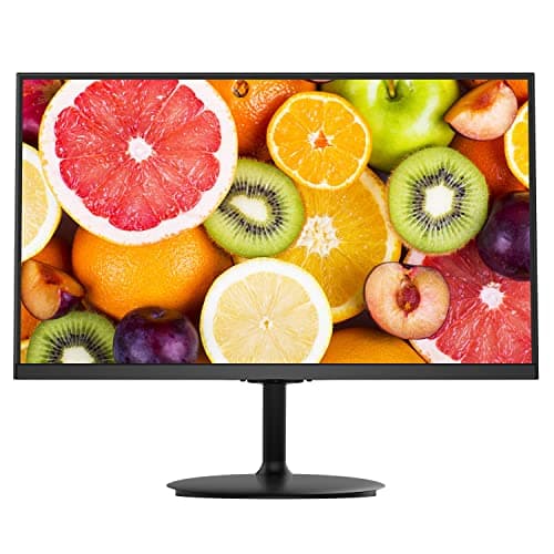 Image of Fiodio 22” 75Hz 1920 x 1080p Full HD Flat Computer Monitor with HDMI VGA Ports, Adjustable Tilt, LED Monitor for Home Office and Gaming (HDMI Cable Included)