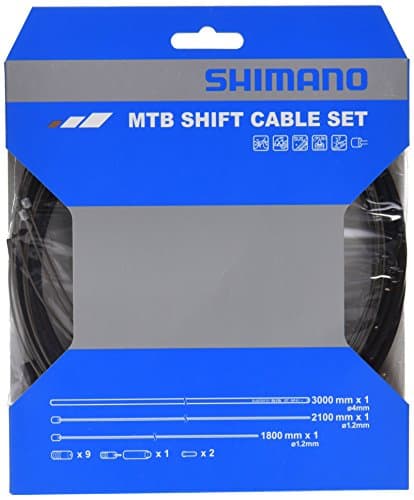 Image of SHIMANO Spares MTB Gear Set Cable S/S - Black