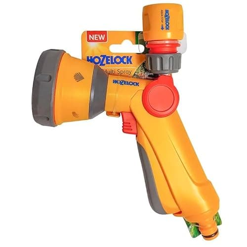 Image of Hozelock Soft Touch Multispray Gun & Aquastop Connector