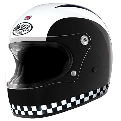 Image of Premier APINTTROFIBRET000S Helmet Premier Trophy Retro, Multicoloured, Small