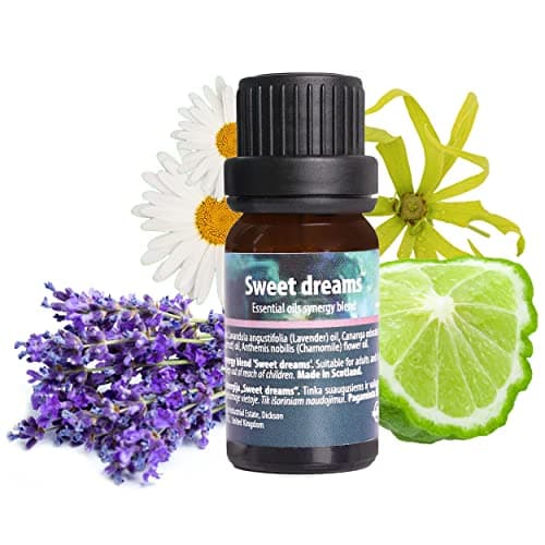 Image of Sweet Dreams Essential Oil Synergy Blend 10ml by Vilana | Diffuser Essential Oils and Vegan Aromatherapy Oil – Essential Oil Blends for Diffusers, Soothes and Relaxes to Promote Rest & Deeper Sleep