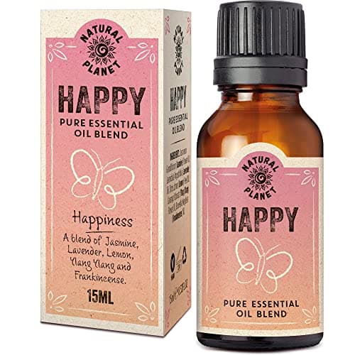 Image of Natural Planet Happy Uplifting Blend 15ML with Jasmin Essential Oil