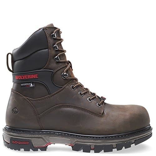 Image of Wolverine Men's Legend 6 Inch Waterproof Comp Toe-M Work Boot, Dark Brown, 11 M US