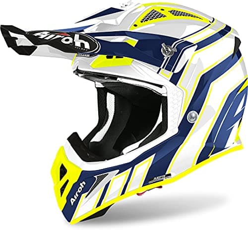 Image of Airoh HELMET AVIATOR ACE ART BLUE GLOSS S
