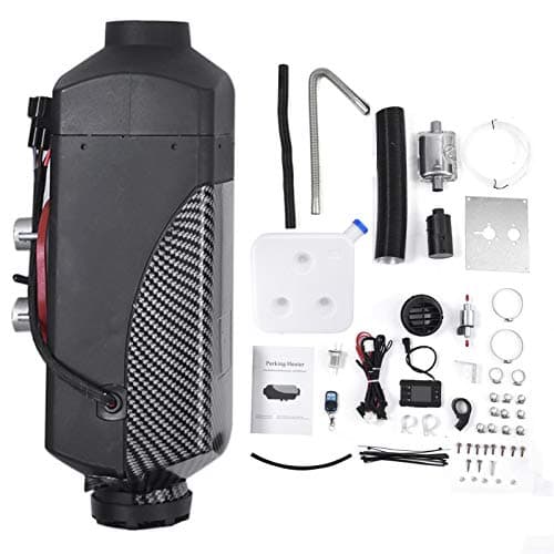Image of 12V/24V 2KW Air Diesel Heater Parking Heater With Silencer Remote Control LCD Switch Parking Heater Fast Heating Fan Heater For Truck Boat Car Trailer Motorhomes Touring Car Campervans Caravans