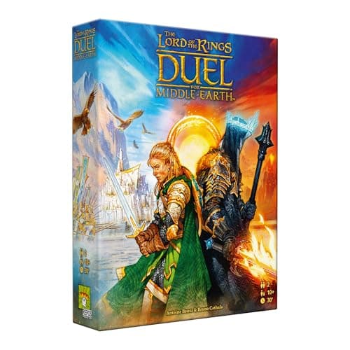 Image of Asmodee | The Lord of the Rings : Duel for Middle-Earth | Board Game | Ages 10+ | 2 Players | 30 Minutes Playing Time