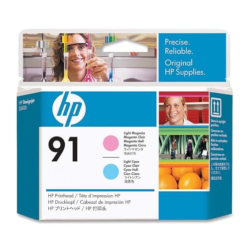 Image of HP Original 91 Light Magenta/Cyan Printhead
