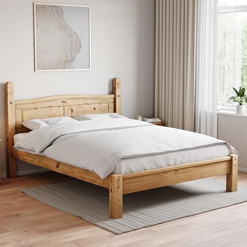 Image of Vida Designs Corona Bed Frames Complete (Double | No Mattress | Low Foot)