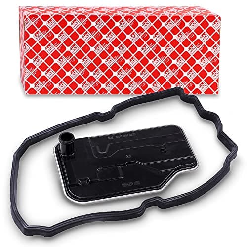 Image of febi bilstein 30157 Transmission Oil Filter Set for automatic transmission, with sump pan gasket, pack of one