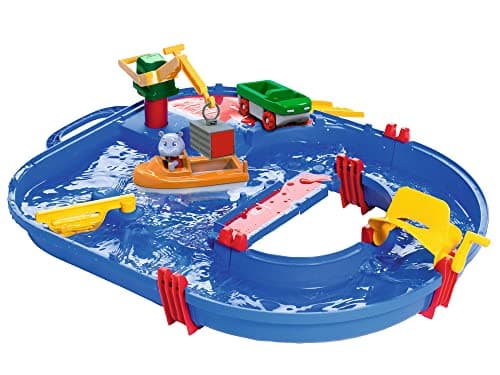 Image of Aquaplay Starter Set, 21-Piece Water Table Set, Outdoor Garden Toy for Ages 3+