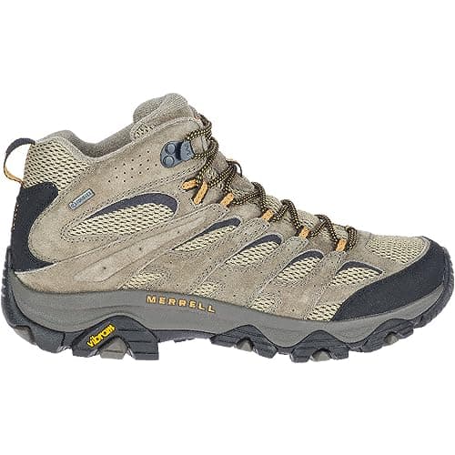 Image of Merrell Men's Moab 3 Mid Gtx Hiking Shoe, Pecan, 9 UK