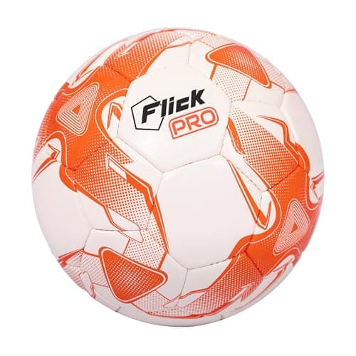 Image of Football Flick Pro 90 Match Ball | FIFA Regulation Size 5 Ball with 32-Panel Design | Training & Match-Quality with Enhanced Control & Superior Flight Balance