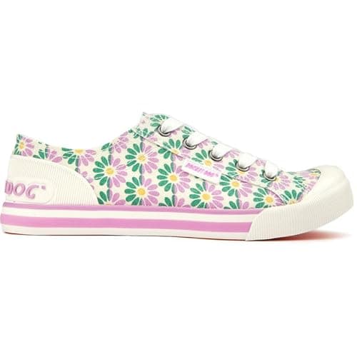 Image of Rocket Dog Jazzin Preston Womens Multi Canvas - Size 5 UK - Multicolour