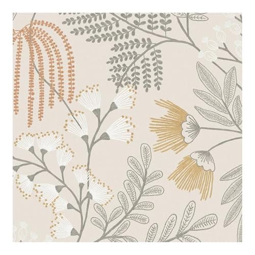 Image of Superfresco Easy Richmond Sandstone Wallpaper | Paste the Wall | Cream Trees | Eco-Friendly