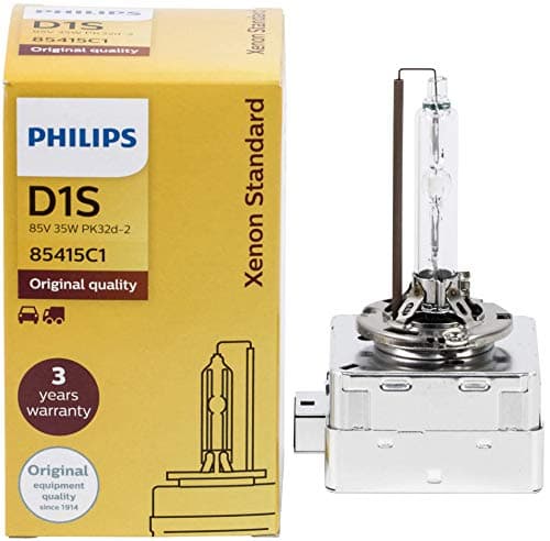 Image of Philips 85415 C1 Car Lamp for Xenon Projectors, 4200 K, 35 W, Bright White