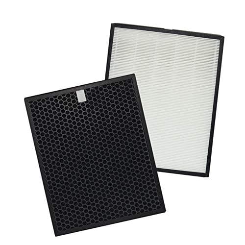 Image of PUREBURG Replacement Filter Compatible with Philips AC3256 AC3257 AC3259, Series 3000i Air Purifiers, Part Number FY3433 FY3432, H13 True HEPA and Activated Carbon Set