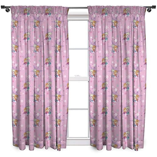 Image of Character World 54-Inch Disney Frozen Magic Curtains