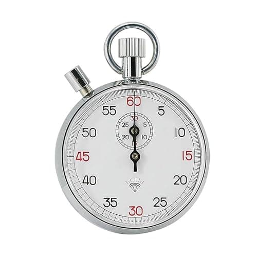 Image of 1PCS Steel Mechanical Stopwatch Track Field Running Competition Stopwatch Metal Sports Training Timer Handheld Stop Watch (1PCS/806 With A Pause)