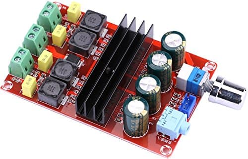 Image of DollaTek 2 * 100W TPA3116 D2 Dual Channel Digital Audio Power Amplifier Board DC12V-24V