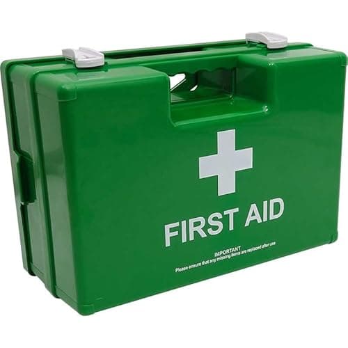 Image of Safety First Aid Group Medium Deluxe Case, Empty First Aid Box with Dividers and Dust Seals