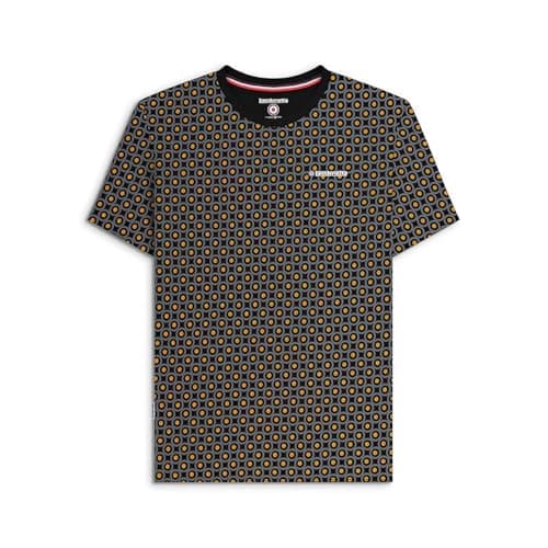 Image of Lambretta Mens Target T-Shirt Tee Top Black L