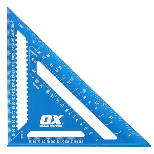 Image of OX Tools Pro Aluminium Rafters Square Metric - 300mm