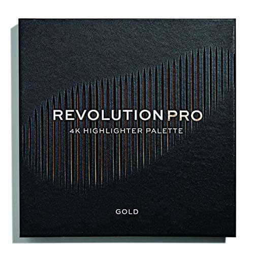 Image of Revolution Pro 4K Highlighter Palette Gold