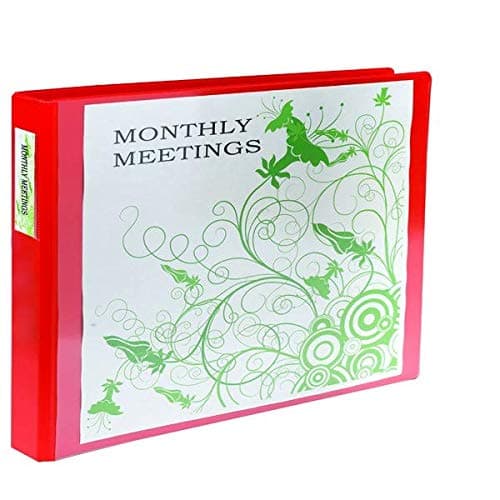 Image of Elba Vision 30mm 4D-Ring Binder Oblong A3 Red 100080866 FINCHLEY Pen Free