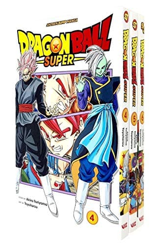 Image of Dragon Ball Super Series Vol 4-6: 3 Books Collection Set By Akira Toriyama (Last Chance For Hope, The Decisive Battle! Farewell Trunks, The Super Warriors Gather)