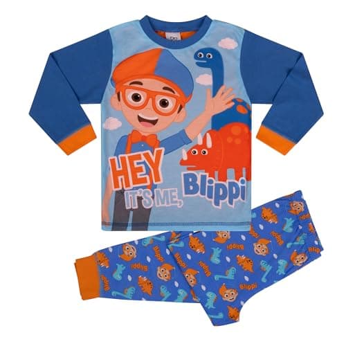 Image of Blippi Dinosaur Officially Licenced Pyjamas for Boys - 2-3 Years: 98cm