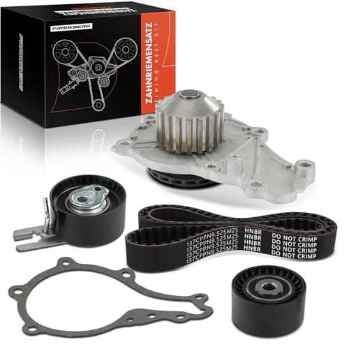 Image of Frankberg Timing Belt Set Timing Belt Water Pump Diesel Compatible with Berlingo B9 C2 JM C3 I FC FN C4 Coupe LA C5 II RC Jumpy VF7 Xsara Picasso N68 C5 III RD C3 II SC