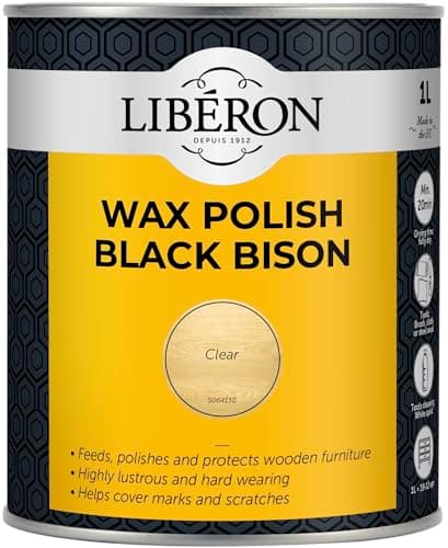 Image of Libéron Wax Polish Black Bison Paste Clear 1L