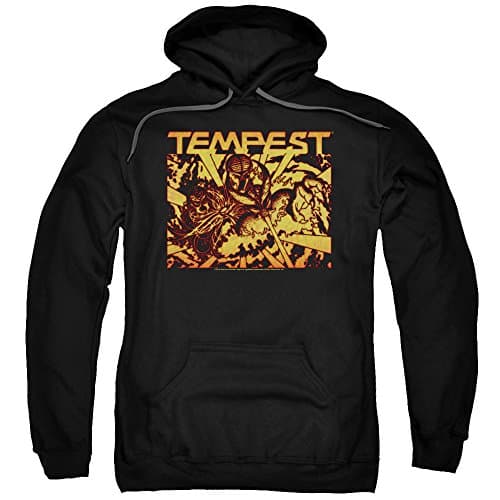 Image of Atari - Mens Demon Reach Pullover Hoodie, Medium, Black