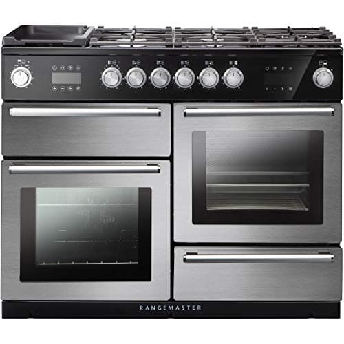 Image of Rangemaster Nexus Steam NEX110SODFFSS/C 110cm Dual Fuel Range Cooker - Stainless Steel - A Rated