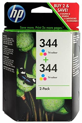 Image of HP 344 - 2-pack - colour (cyan, magenta, yellow) - original - ink cartridge