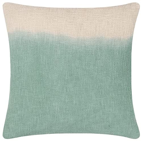 Image of furn. Mizu Square Polyester Filled Cushion, Eucalyptus, 50 x 50cm