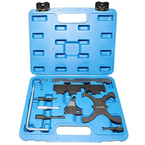 Image of Camshaft Timing Locking Tool Kit Compatible with Ford fusion Escape Focus Fiesta Mazada 1.25 1.4 1.6 1.7 1.8 2.0 2.3L 2.5L Ecoboost 1.5L 1.6L, 2.0 TDCi 303-1097 303-748 303-1550 303-1552 303-376