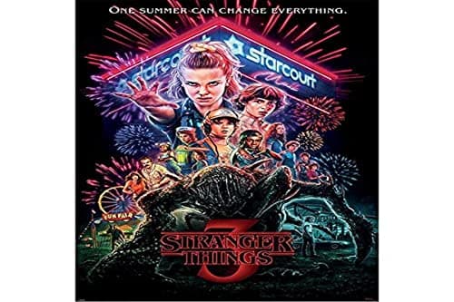 Image of Stranger Things Maxi Poster (Summer of 85 Design) 61cm x 91.5cm - Official Merchandise