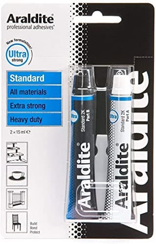 Image of Araldite Ultra Strong Adhesive Glue Blue Standard 2 X 15ml Tubes