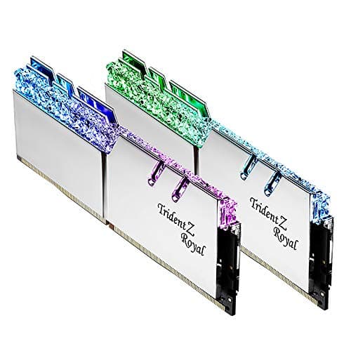 Image of G.Skill Trident Z Royal F4-3200C16D-32GTRS Memory Module 32 GB DDR4 3200 MHz Memory Module (32 GB, 2 x 16 GB, DDR4, 3200 MHz, 288-Pin DIMM)