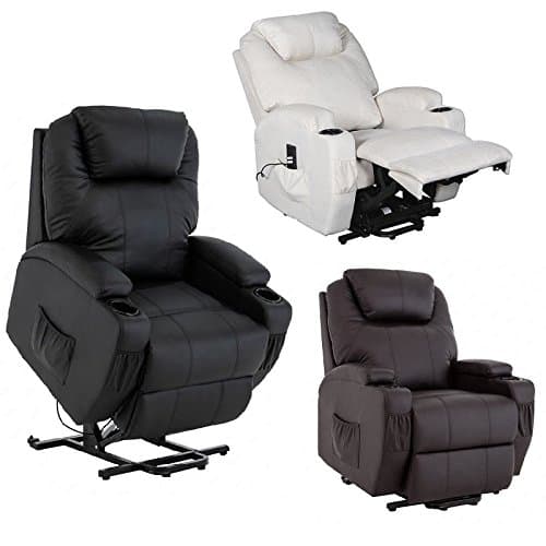 Image of Elite Care Cavendish dual motor electric riser and recliner chair - choice of colours rise and recline (Black)