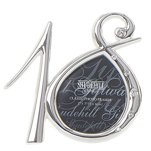 Image of Unbekannt Shudehill 18th Birthday Silver Diamond Photo Frame