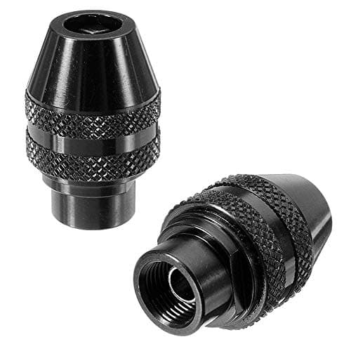 Image of Bestgle 2Pcs Multi Quick Change Keyless Chuck Replacement for Dremel 4486 Rotary Tools 3000 4000 7700 8200