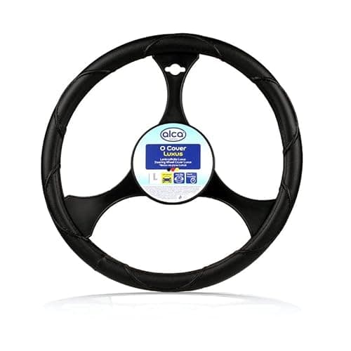 Image of alca XL Steering Wheel Cover Van Truck Black Massage Large Size 41-43cm 590200