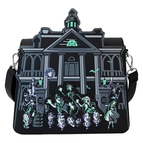Image of Loungefly Disney: Haunted Mansion Crossbody Purse - Amazon Exclusive - Cute Collectable Purse - Gift Idea - Card Holder With Multiple Card Slots - Official Merchandise - for Girls and Women