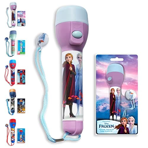 Image of SRV Hub Frozen LED Big Torch, Night Light Torches LED Super Bright for Xmas, Birthday and Thanksgiving Gifts– Plastic Flashlight Gift for Girls | Size-16cm